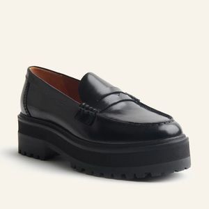 Reformation - Agnes Chunky Loafer - sz. 7.5 - Black